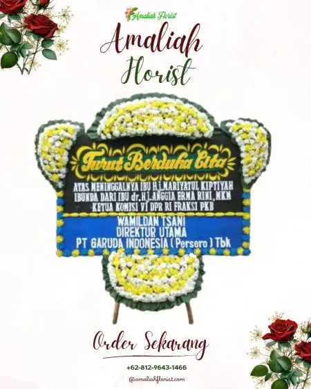 Papan Bunga Duka Purwojiwo